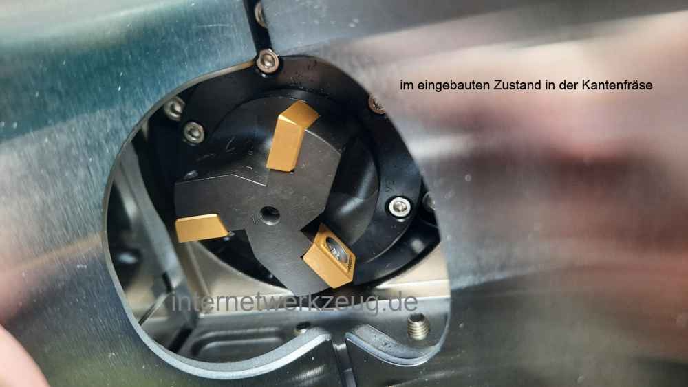 Metabo HM-Wendeplatte, original, für Metabo Kantenfräsen Metall, Wendeschneidplatten, zum Anfasen, 1 Stück